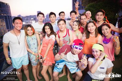 Neon EDM Pool Party at BAR9, Novotel Bangkok Platinum — photo 57