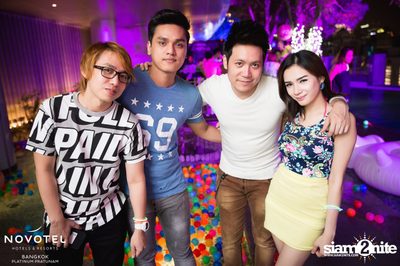 Neon EDM Pool Party at BAR9, Novotel Bangkok Platinum — photo 82