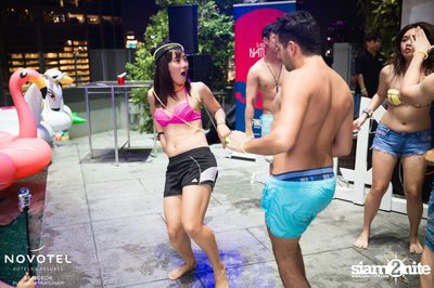Neon EDM Pool Party at BAR9, Novotel Bangkok Platinum — photo 100
