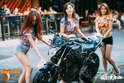 Charity Bike Wash at Hooters Nana, Sukhumvit Soi 4 — photo 34