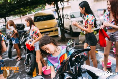 Charity Bike Wash at Hooters Nana, Sukhumvit Soi 4 — photo 81
