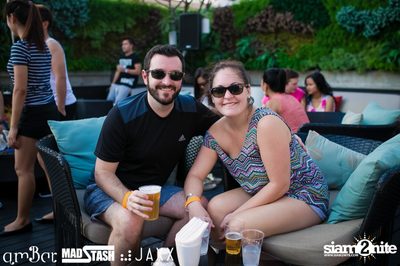 amWet February Cupid Stupid Pool Party at amBar — photo 16