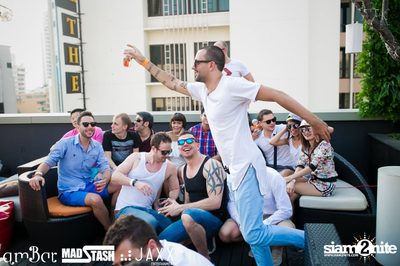 amWet February Cupid Stupid Pool Party at amBar — photo 26
