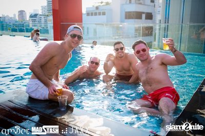 amWet February Cupid Stupid Pool Party at amBar — photo 33