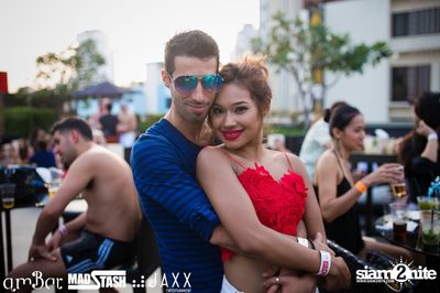 amWet February Cupid Stupid Pool Party at amBar — photo 57