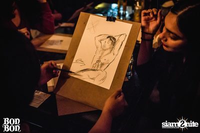 Croquis Thursdays at Bon Bon Bar, Thonglor 13 — photo 69