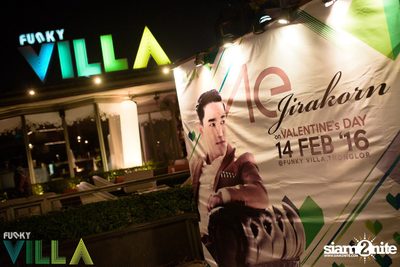 Ae Jirakorn Live on Valentine's Day at Funky Villa — photo 2