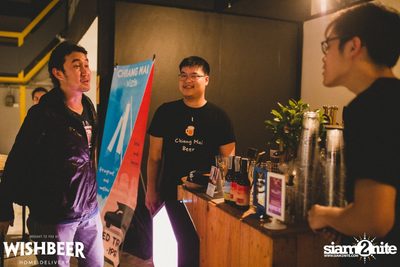 Chiang Mai Beer Launch Party ที่ วิชเบียร์ โฮม บาร์ — photo 30