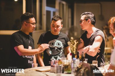 Chiang Mai Beer Launch Party ที่ วิชเบียร์ โฮม บาร์ — photo 60