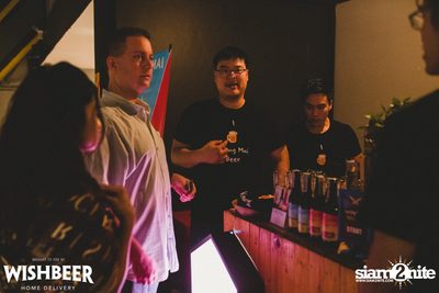 Chiang Mai Beer Launch Party ที่ วิชเบียร์ โฮม บาร์ — photo 78