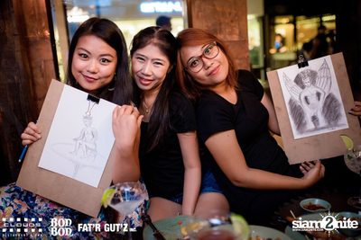 Croquis Thursdays at Bon Bon Bar, Thonglor 13 — photo 45