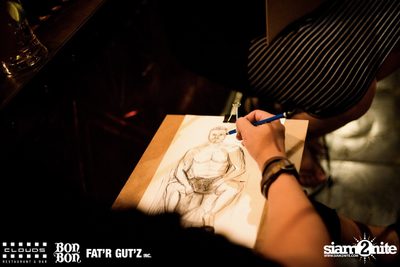 Croquis Thursdays at Bon Bon Bar, Thonglor 13 — photo 51