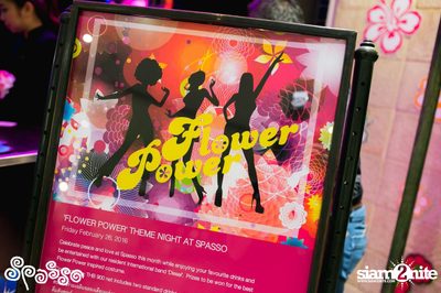 Flower Power Theme Night ที่ สปาสโซ่, Grand Hyatt Erawan — photo 9