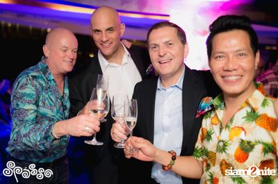 Flower Power Theme Night ที่ สปาสโซ่, Grand Hyatt Erawan — photo 127