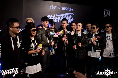 Lazerface X Superdry Present Unity Project Press Conference — photo 105