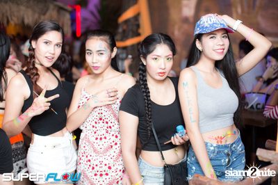 Full Moon Party at Superflow Beach Club Khaosan — photo 50
