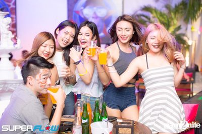 Full Moon Party at Superflow Beach Club Khaosan — photo 68