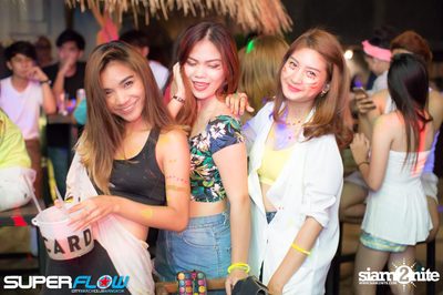 Full Moon Party at Superflow Beach Club Khaosan — photo 81
