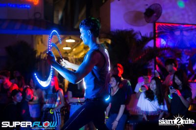 Full Moon Party at Superflow Beach Club Khaosan — photo 105