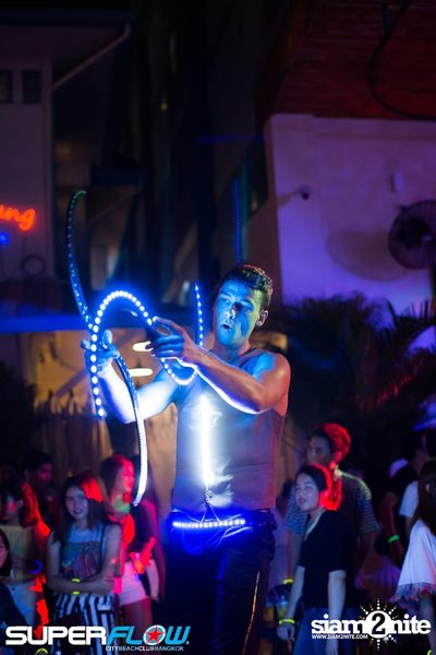 Full Moon Party at Superflow Beach Club Khaosan — photo 107