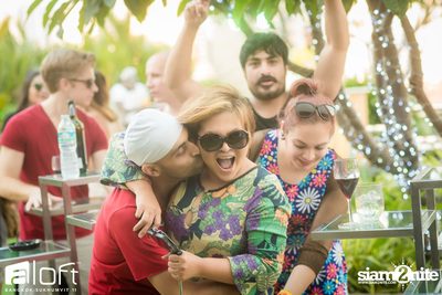 Bright & Bold Splash Pool Party at Aloft Bangkok — photo 34
