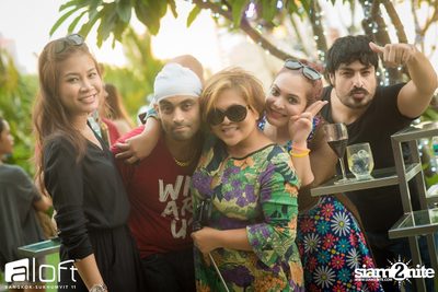 Bright & Bold Splash Pool Party at Aloft Bangkok — photo 35