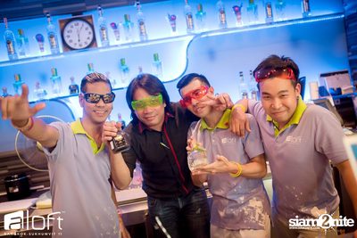 Bright & Bold Splash Pool Party at Aloft Bangkok — photo 76