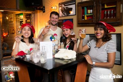 La Chouffe House Party at Le Café des Stagiaires — photo 17