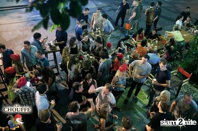 La Chouffe House Party at Le Café des Stagiaires — photo 47