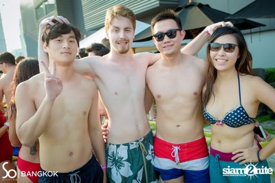 So Pool Party ที่ เดอะ วอเตอร์ คลับ โรงแรมโซฟิเทล โซ — photo 5