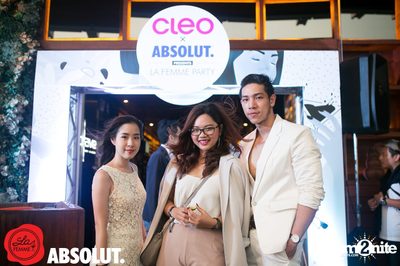 Cleo X Absolut La Femme Party นำเสนอ White Party ที่ Octave — photo 12