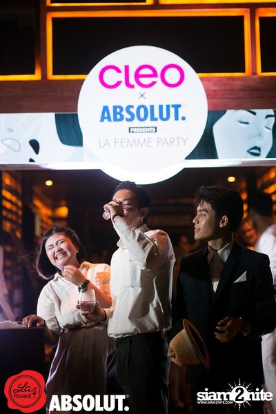 Cleo X Absolut La Femme Party นำเสนอ White Party ที่ Octave — photo 119