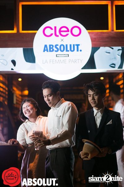 Cleo X Absolut La Femme Party นำเสนอ White Party ที่ Octave — photo 120