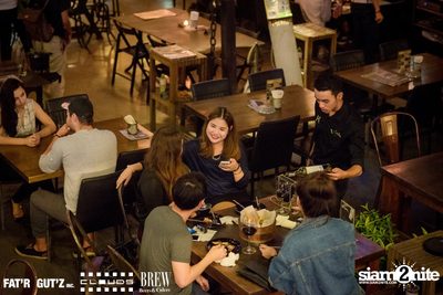 Seenspace Invasion ที่ร้าน Clouds, Fat'R Gut'z และ BREW Beers & Ciders — photo 2