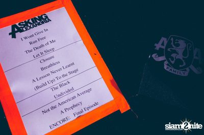 Asking Alexandria Live in Bangkok 2016 ที่ สตูดิโอ ไลฟ์ ฮอลล์ — photo 1