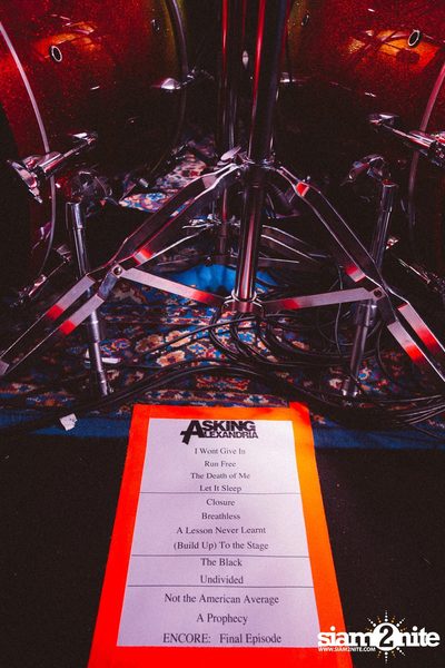 Asking Alexandria Live in Bangkok 2016 ที่ สตูดิโอ ไลฟ์ ฮอลล์ — photo 13