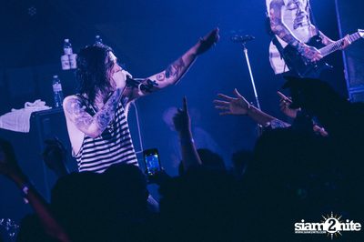 Asking Alexandria Live in Bangkok 2016 ที่ สตูดิโอ ไลฟ์ ฮอลล์ — photo 39