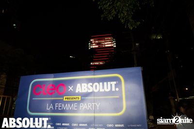 Cleo X Absolut La Femme Party | True Blue Party — photo 2