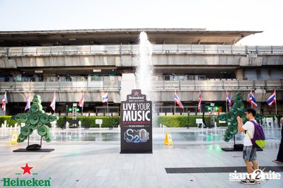 Heineken #LiveYourMusic | S2O ticket give-away activity ที่ พาร์ค พารากอน — photo 1