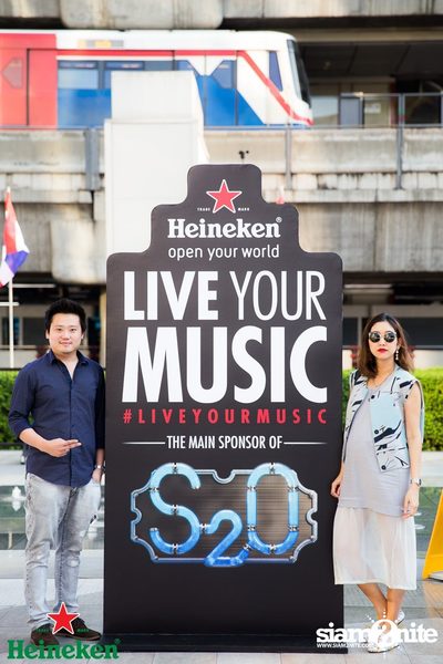 Heineken #LiveYourMusic | S2O ticket give-away activity ที่ พาร์ค พารากอน — photo 8