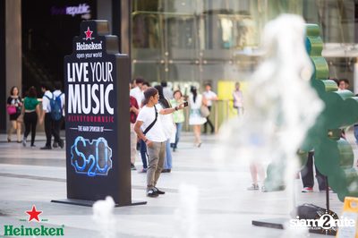 Heineken #LiveYourMusic | S2O ticket give-away activity ที่ พาร์ค พารากอน — photo 27