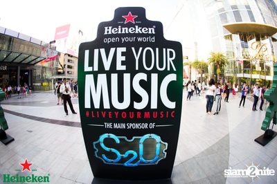Heineken #LiveYourMusic | S2O ticket give-away activity ที่ พาร์ค พารากอน — photo 42
