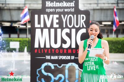 Heineken #LiveYourMusic | S2O ticket give-away activity ที่ พาร์ค พารากอน — photo 50