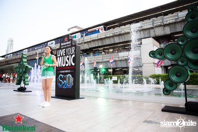 Heineken #LiveYourMusic | S2O ticket give-away activity ที่ พาร์ค พารากอน — photo 51