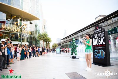 Heineken #LiveYourMusic | S2O ticket give-away activity ที่ พาร์ค พารากอน — photo 52