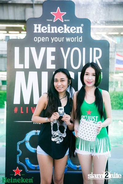 Heineken #LiveYourMusic | S2O ticket give-away activity ที่ พาร์ค พารากอน — photo 107