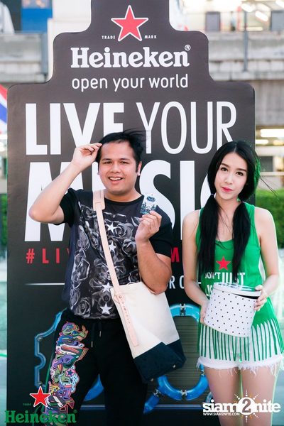 Heineken #LiveYourMusic | S2O ticket give-away activity ที่ พาร์ค พารากอน — photo 109