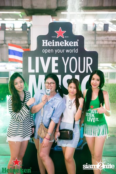 Heineken #LiveYourMusic | S2O ticket give-away activity ที่ พาร์ค พารากอน — photo 168
