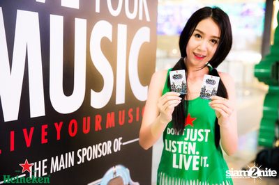 Heineken #LiveYourMusic | S2O ticket give-away activity ที่ พาร์ค พารากอน — photo 196