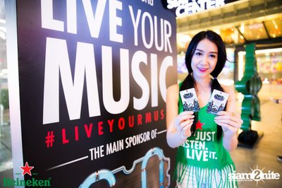 Heineken #LiveYourMusic | S2O ticket give-away activity ที่ พาร์ค พารากอน — photo 197
